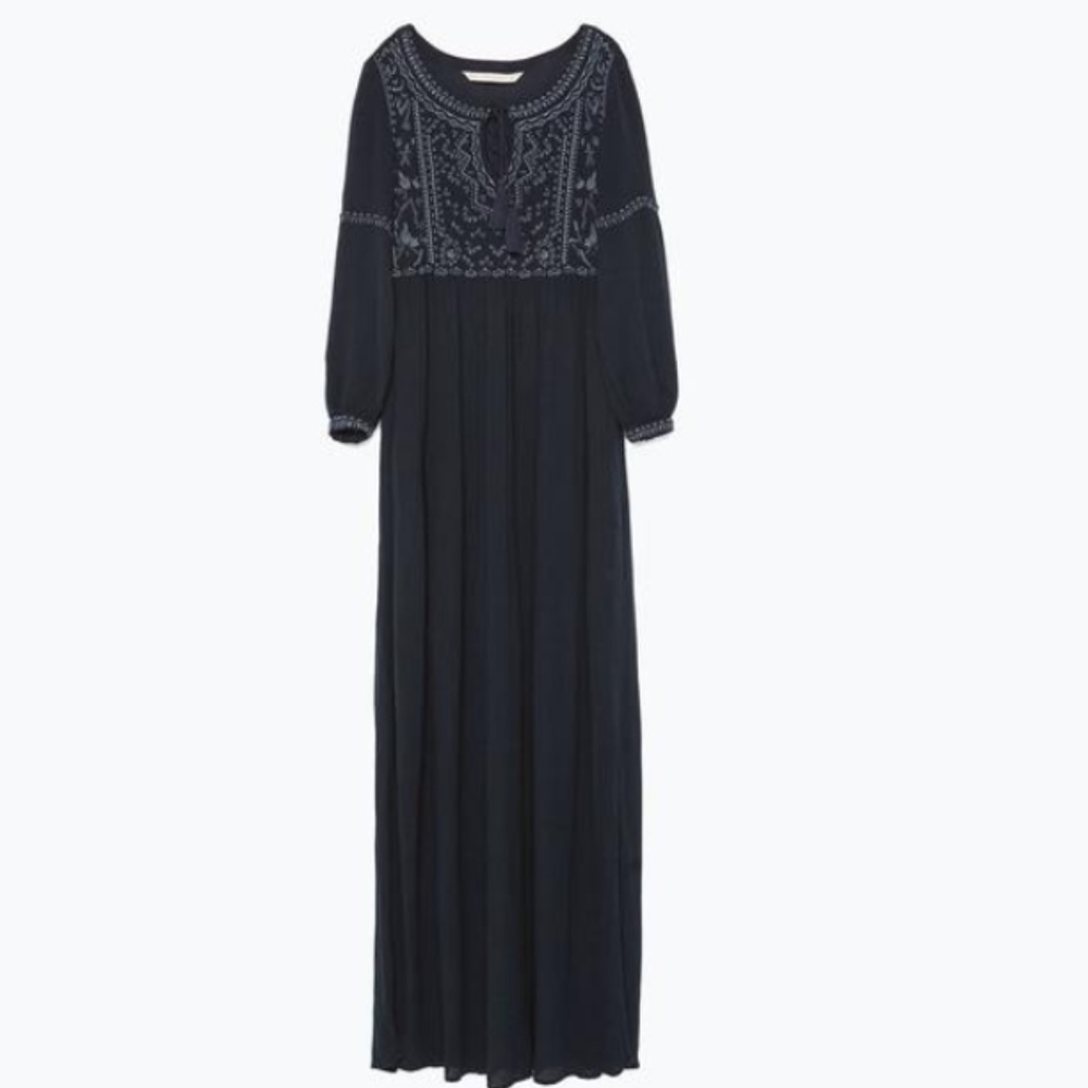 ZARA Basics Maxi Dress